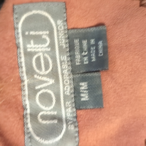 Novelti| Tan Brown Camel Toned Faux Fur Afghan Coat Button Up with Pockets - Picture 14 of 16